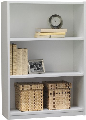 Ameriwood 3-Shelf Bookcase WHITE